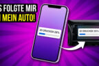 Mein 3D Drucker Status folgte mir bis ins Auto